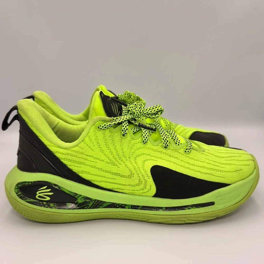 UNDER ARMOUR Curry 12 Extraterrestrial Shoes 6.5Y Hyper Green Basketball Sneaker